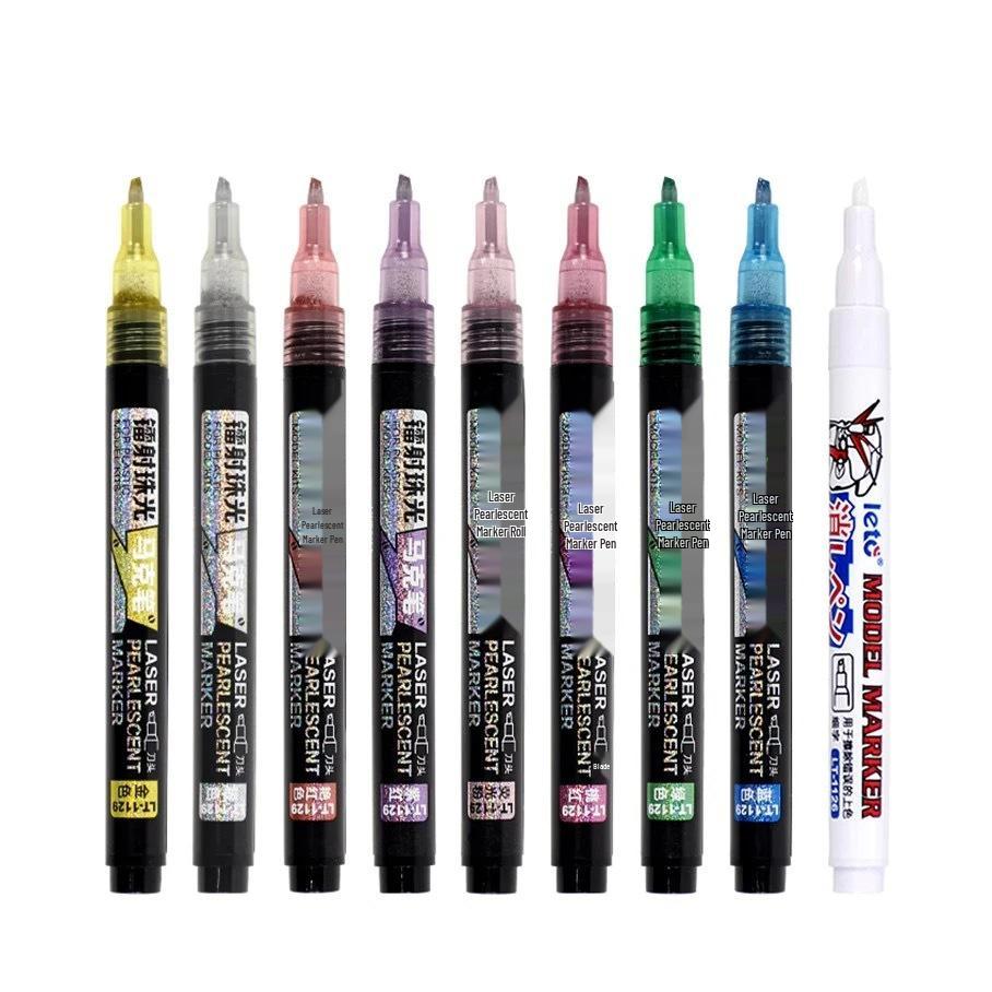 Pearlescent Oil-Based Marker for Model Painting & Graffiti - Gundam Color Correction & Touch-Up Pen