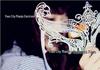 Rhinestone Wrought Iron Half-Face Masquerade Eye Mask