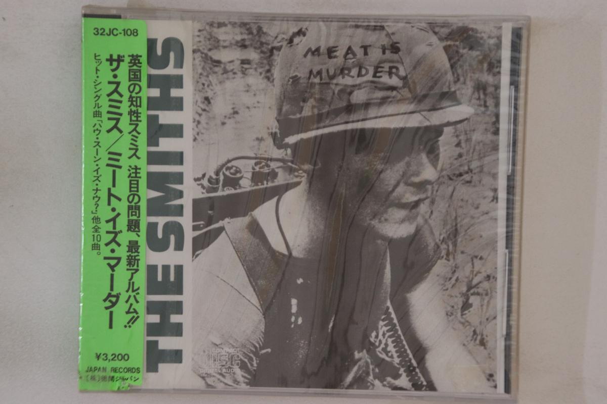 

CD SMITHS - Meat Is Murder 32JC108 JAPAN 1985 Japan Obi Rock Used