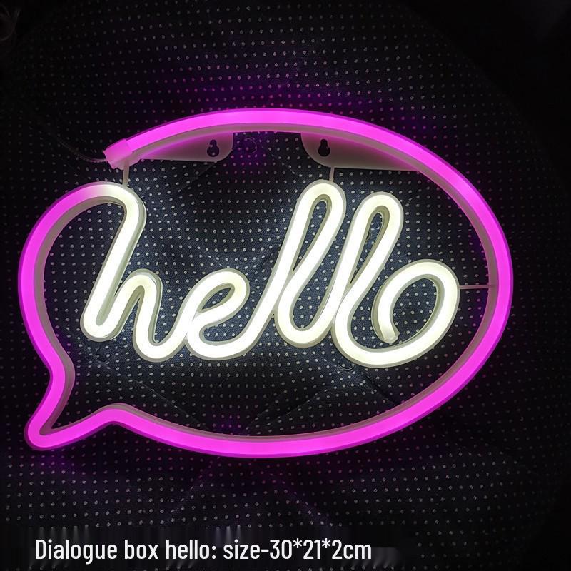 LED Neon Butterfly & Planet Wall Light - Decorative E-sports, Bar, and Photo Prop Night Light