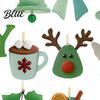 Winter Holiday Decorations Countdown Box Advent Calendar Glass Christmas 2026 Sea 24 Day with Gift