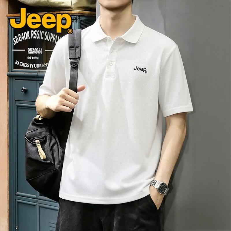 JEEP Men s Breathable Cool-Touch Polo Shirt 3XL