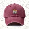 Pc Vintage Washed Couple Bear Baseball Cap for Men and Women Solid Baseball Hat Suitable for All Seasons Ideal Gift for Wed