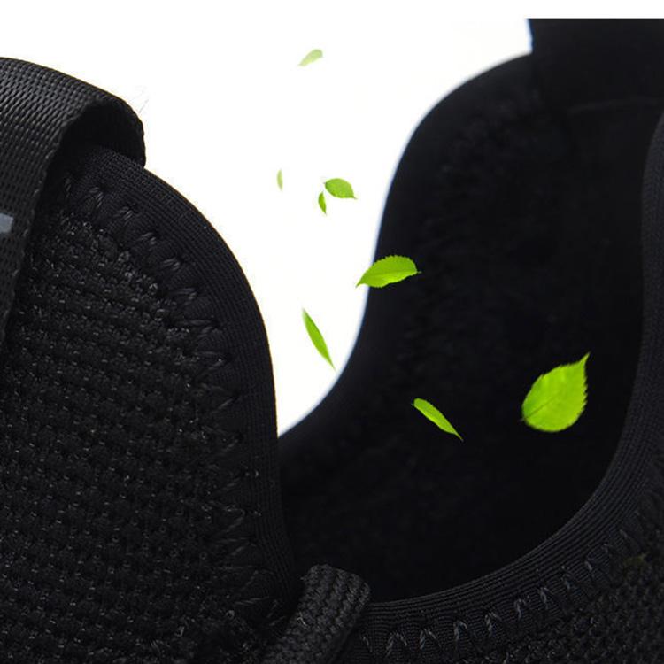 Men's Flyknit Sports Shoes Casual Mesh Breathable Single Shoes  Lace Up Sneaker Running Shoes 39-44