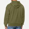 Mens Full Zip Hooded Drawstring Hoodies Pullover Sweatshirts Casual Long Sleeve Shirts