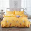 Flannel Duvet Cover Set - Single Piece for Dormitory Bunk Bed, Includes Pillowcase & Double Duvet Cover