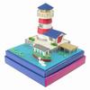 Sankei Miniature Art Mini Lighthouse and Canal Boat MP05-08