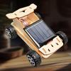 Solar Powered Car DIY Kit Early Learning Toy Handmade Educational Sturdy Science Experiment for