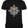 Japanese Anime ONE PIECE Logo Men's Cotton T-shirt Summer New Men's and Women's Streetwear