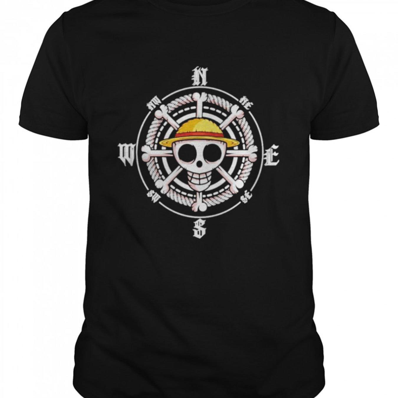 

Японское аниме ONE PIECE Логотип Мужская хлопковая футболка Лето Новинка Мужская и женская уличная одежда 4XL