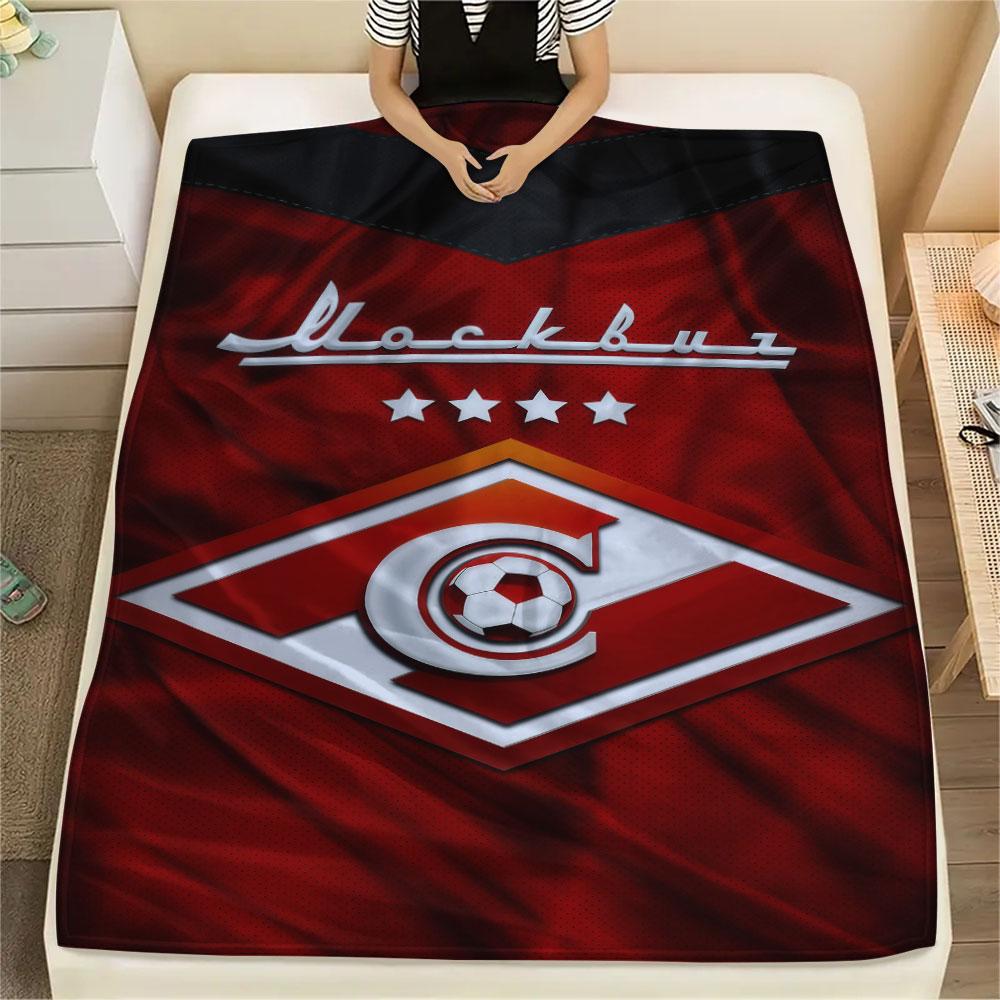 1PC Spartak Moscow Quest Blanket, High quality Comfortable for All Seasons, Home Decor, Warmth and Comfort