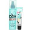 Prime Set Pore Pack: Pore Professional Smoothing Primer + Super Setter Long-Lasting Setting Spray 2 Pcs