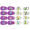8Pcs Cute Adhesive Eye Patches Disposable Breathable Bandage Amblyopia Protect Eyesight For Kids Girls Boys