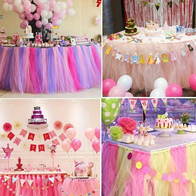 25 Yards 15cm Tulle Roll Fabric Spool Tutu Wedding Birthday Decoration Organza DIY Crafts Birthday Party Supplies