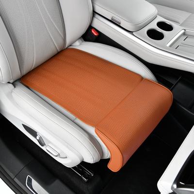 Car Seat Cushion with Leg Support Universal Car Seat Protection Cover with Extension Leg Rest Padding Relieve Fatigue