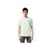 Adidas Solid Color Crew Neck Brand Logo Short Sleeve T-Shirt Men Tops Light-Green IT5396