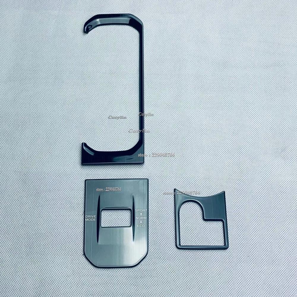 For Toyota Highlander Car Interior Center Console Gear Shift Panel Cover Trim Handbrake Button Trims Car Accessories