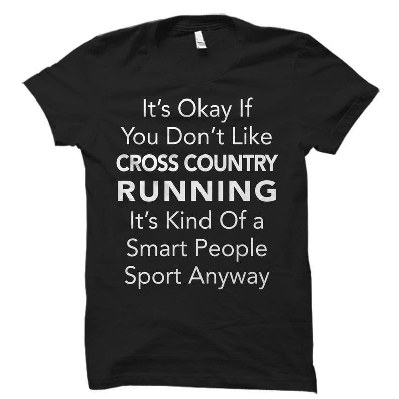 

Cross Country Running Shirt Cross Country Shirt Cross Country Gift Unisex Tee XL