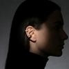3 Pcs/Set Rhinestone C-Shape Clip Earrings for Women No Piercing Earbone Fake Cartilage Ear Cuffs Earring Party Jewelry Gift