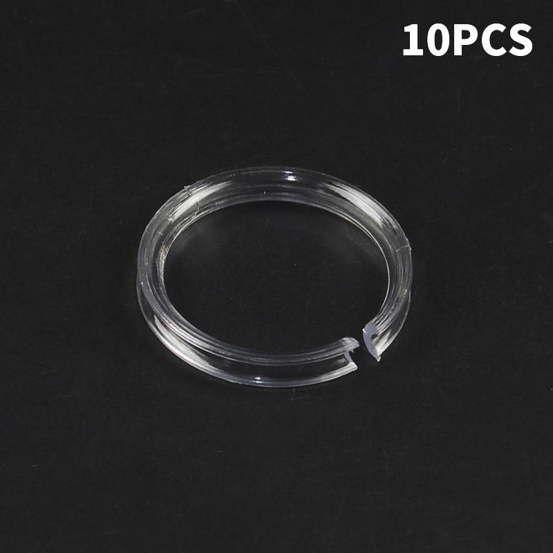 10 Stück Klare Acryl Armband Displayständer Schmuck Display Vitrine Regal Kreis Schmuckständer