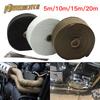 Enduro Exhaust Thermal Band Motorcycle Muffler Heat Wrap Protection 5cm 5M 10M 15M 20M Tape Bandage Car Dirt Pit Bike Motocross