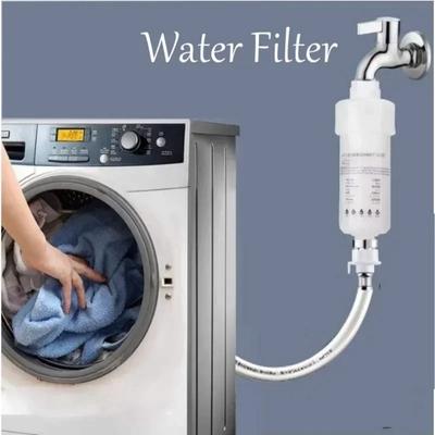 Wasserfilterkartusche Waschmaschinenfilter mit Adapter Badezimmer Wassererhitzer Toilette Haushaltsreiniger