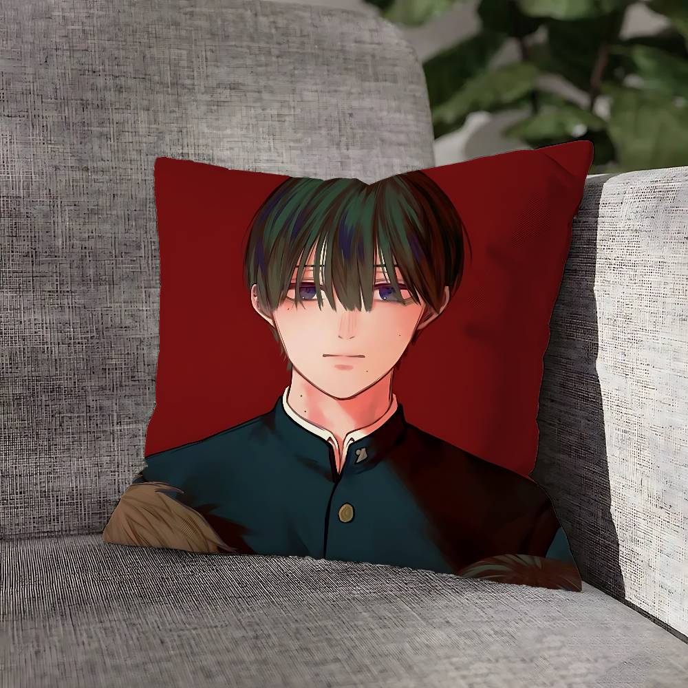 The S-Summer H-Hikaru Died Pillow Case For Sofa Decor Car Office Room Printing Cushion Cover Decorations and Protector