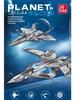 South Heaven Gate Xuannv JJ9107 & White Emperor JJ9108 Aerospace Fighter Model Assembly - Jiestar Building Blocks