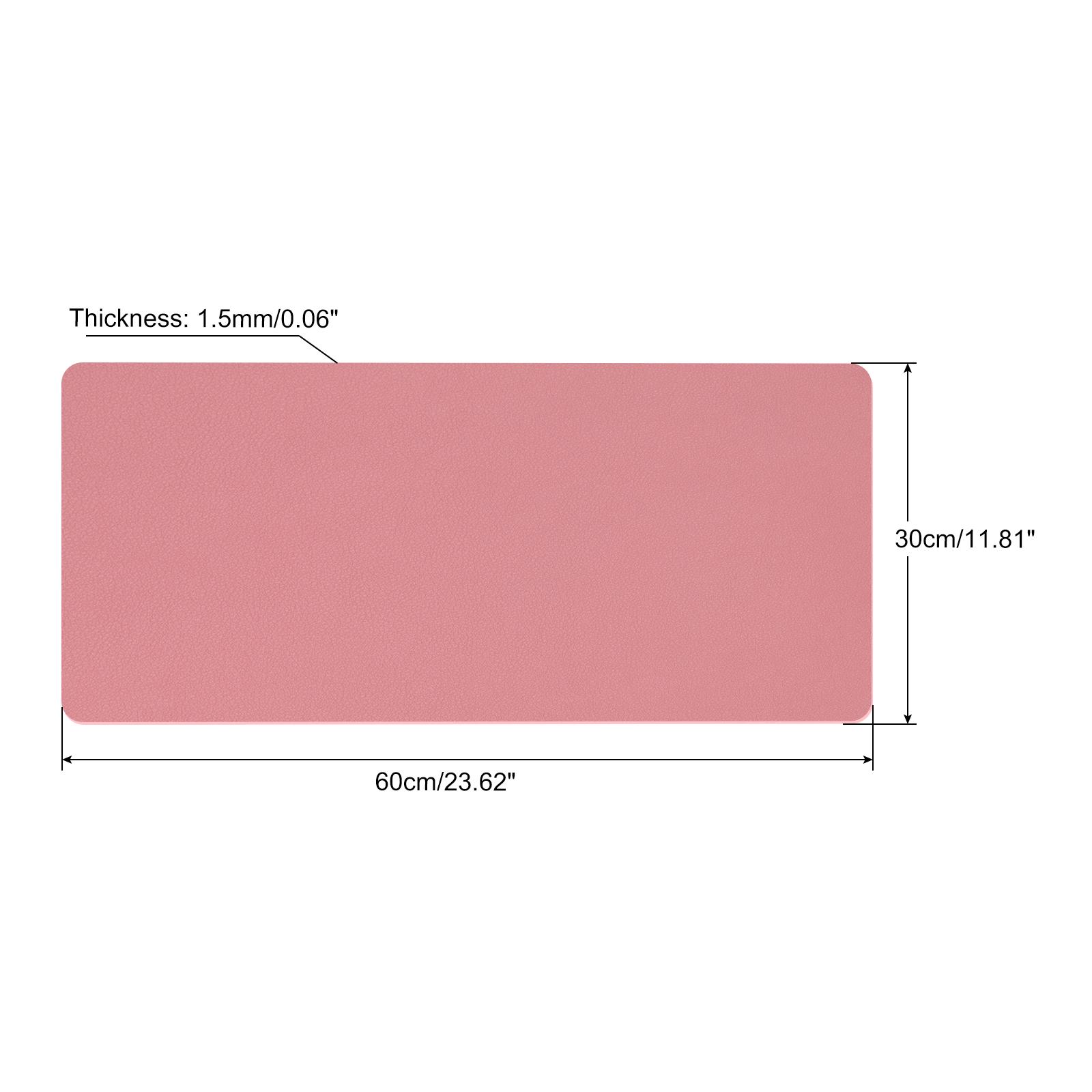 Office Desk Mat Protector PVC Non-Slip Writing Mat Waterproof Mouse Pad Desktop Keyboard Desk Pad Gaming Mousepad PC Accessories