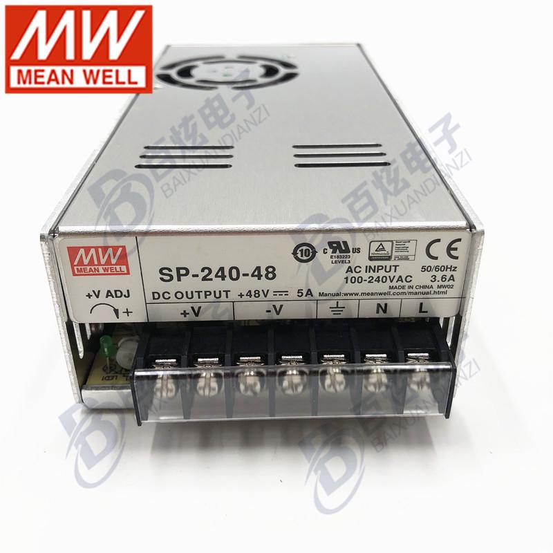 Mingwei SP-240-48: 240W 48V 5A Switching Power Supply with PFC Function