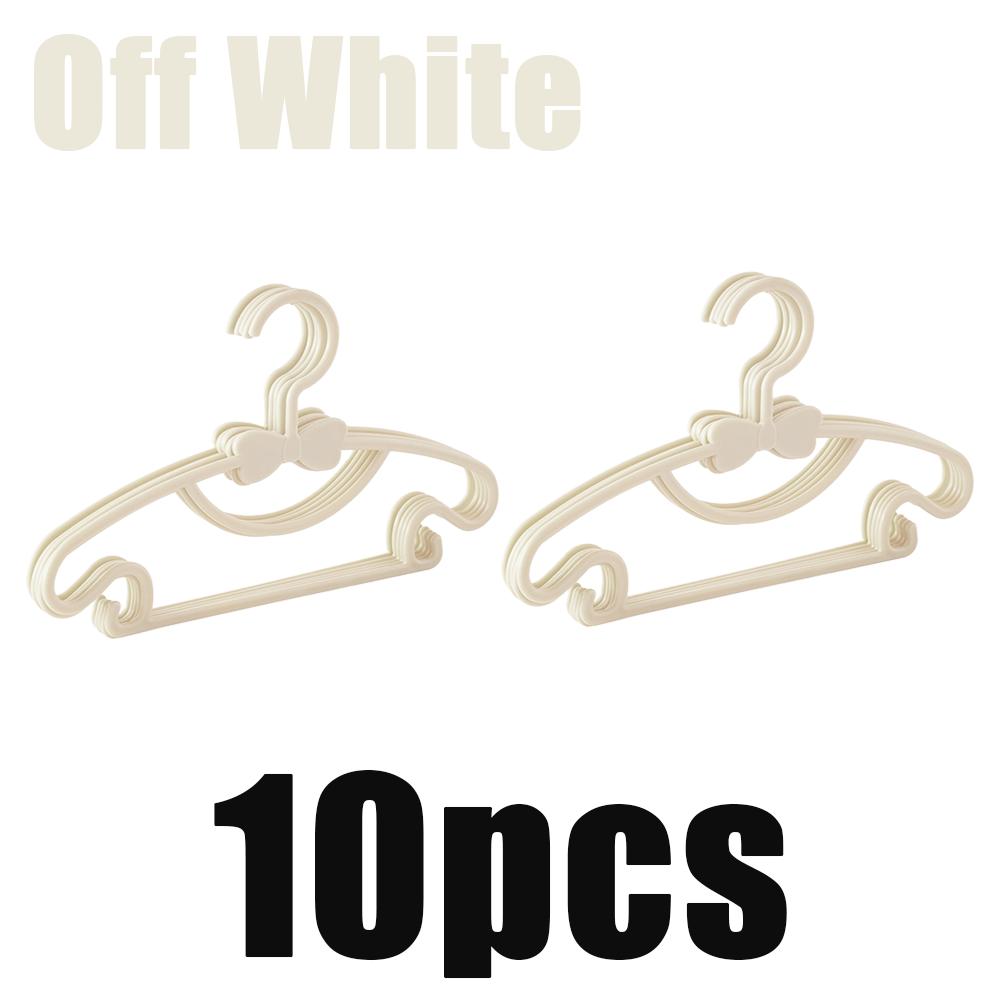 5/10/20/30/50pcs Of Children's Hangers Plastic Portable Towel Scarfs Hangers Kids Clothing Closet Storage Hanger Racks Accessory