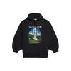 (WMNS) Classic Printing Loose Hoodie Black Women's 641529TJVH91000
