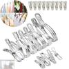 Heavy Duty Beach Towel Clips Space Saving Sock Drying Rack Clothes Drying Rack Clamp  Home Storage