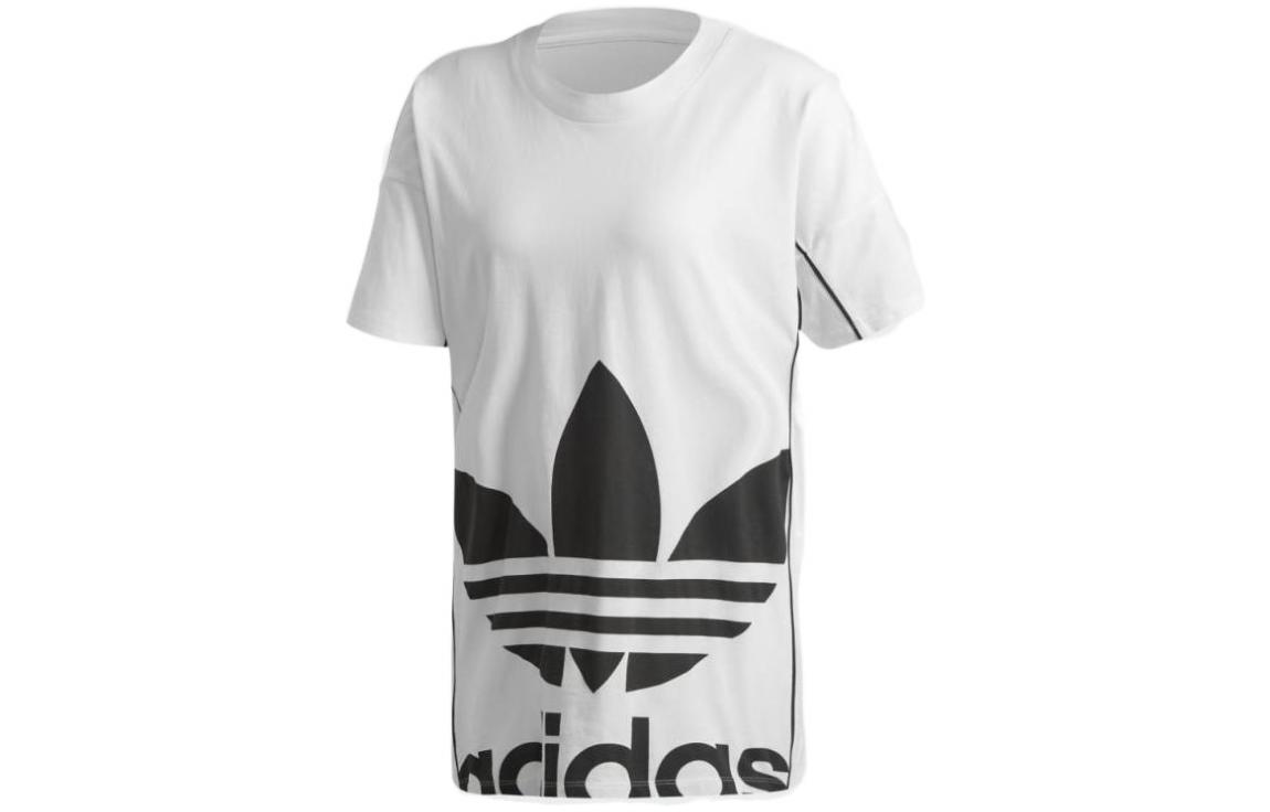 Adidas Originals Drop Shoulder Sleeve T Shirt Women s White ED4771 34