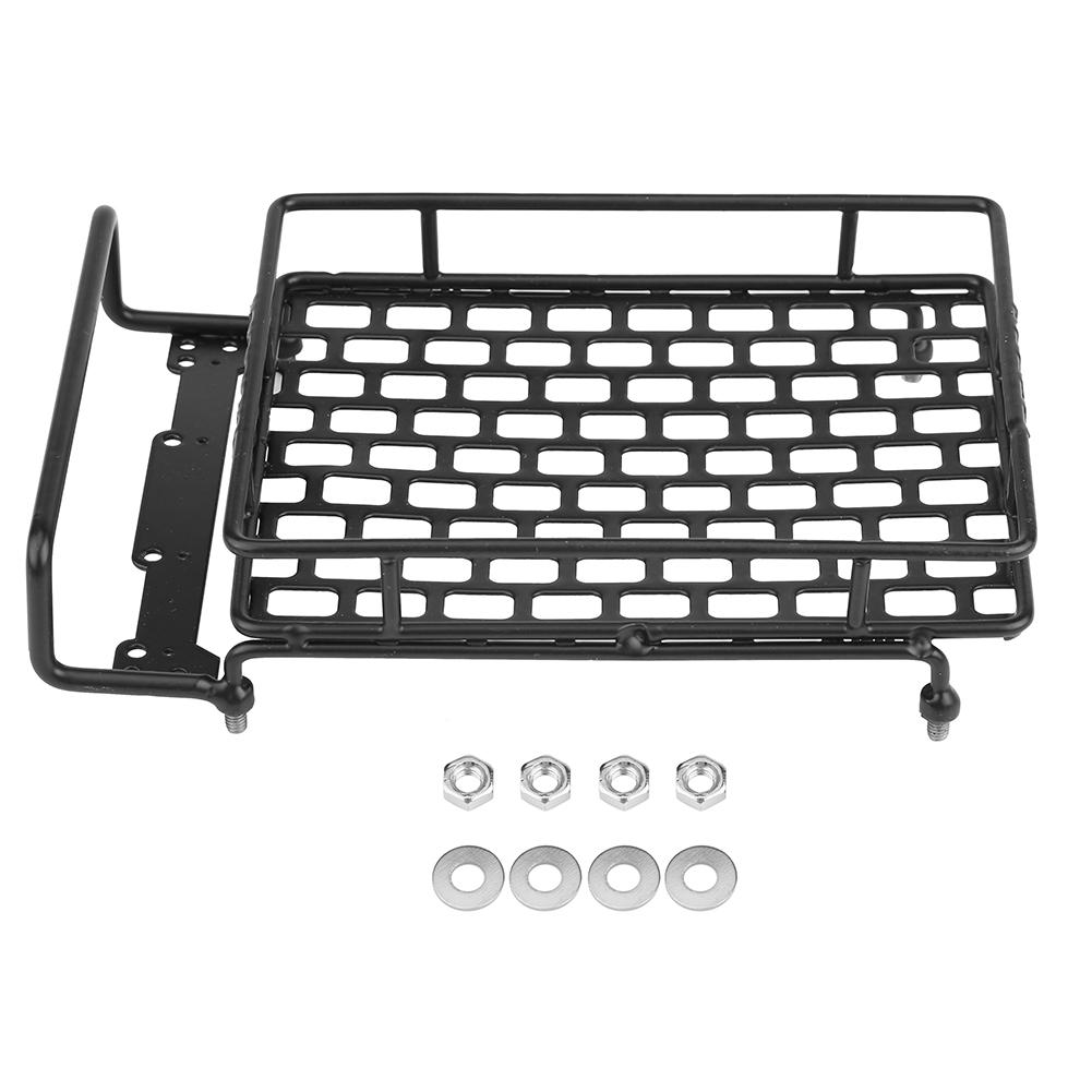 Model Vehicle Accessory Steel Luggage Tray Roof Rack for 1 10 RC Crawler Car