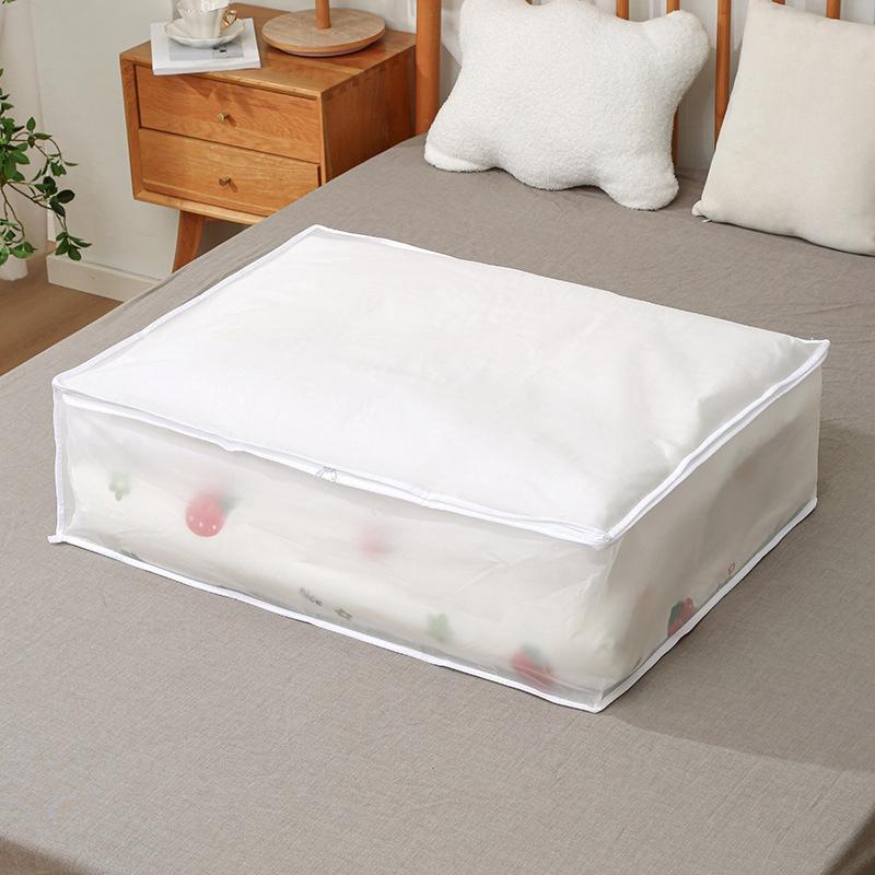 Dust-proof Organizer Bag Bedroom Multifunctional Translucent Storage Bag Large Clothes Storage Boxes Suit Quilt Clothing Bags