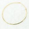 Cheap Punk Simple Round Circle Necklace Gold Bohemian Fashion Jewelry Exaggeration Metal Hoop Adjustable Necklaces for Women