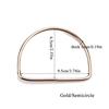 1PC Acrylic D Round Shape Purse Sewing Frame DIY Bag Handles For Bag Making Purse Handles Replacement Crochet Bag Handles