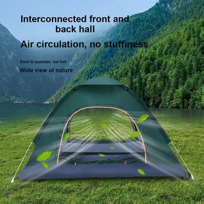 Single or Double Person Tent Outdoor Waterproof Sunscreen Folding Automatic Camping Tent Park Picnic Mosquito Repellent Quick Setup