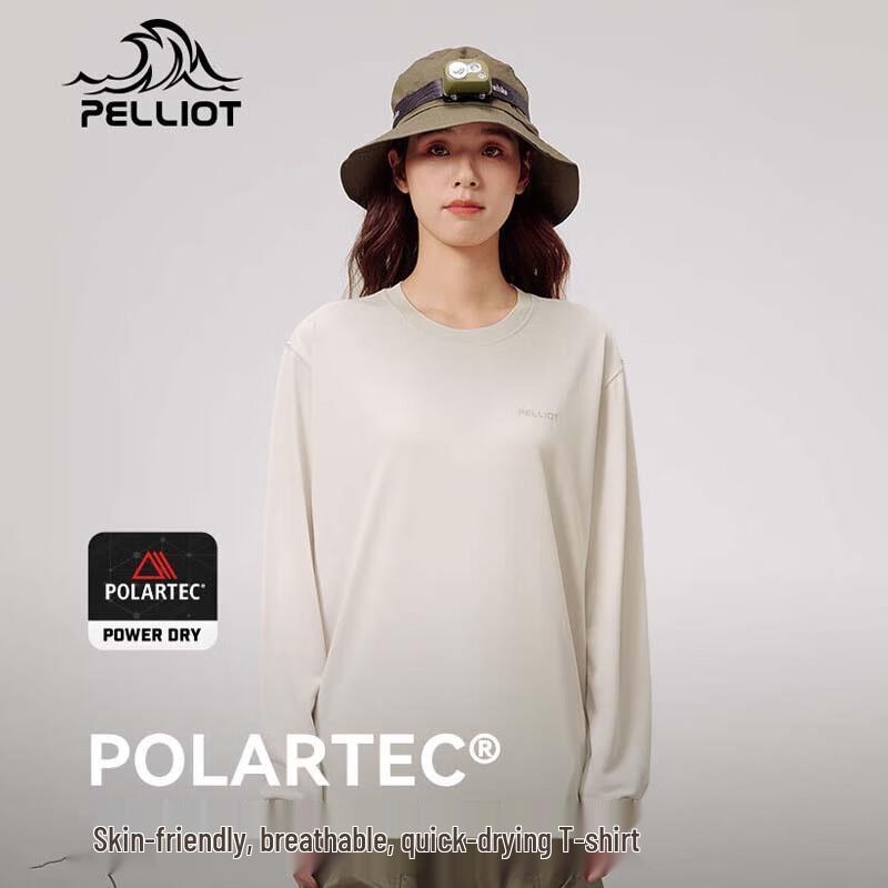 Pelliot Men s Outdoor Breathable Quick-Dry Long-Sleeve T-Shirt L