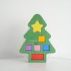 Transparent Rainbow 3D Building Blocks: Educational Acrylic Cubes for Children