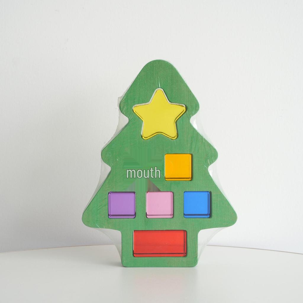 Transparent Rainbow 3D Building Blocks: Educational Acrylic Cubes for Children