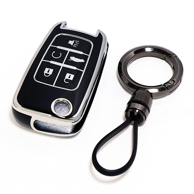 2345 Buttons Car Key Case Cover For Chevrolet Chevy Malibu Camaro Cruze Impala Equinox Volt Spark Sonic Gmc Buick Encore Terrain