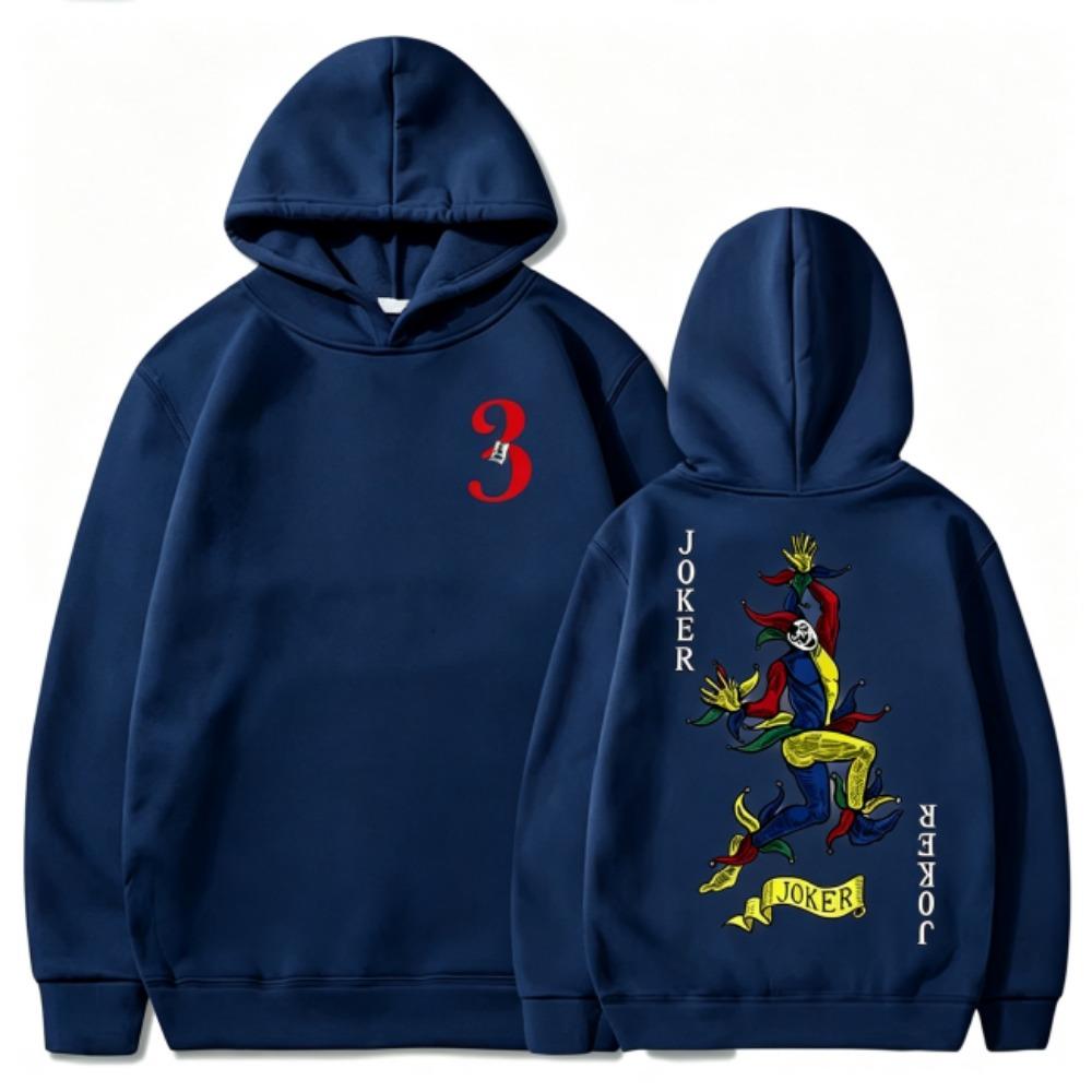Spring Autumn Hoodies for Boys Girls Casual Sweatshirt Kids Clothes Tops Long Sleeve Hoodie Funny Clown Printed Hooded Pullover