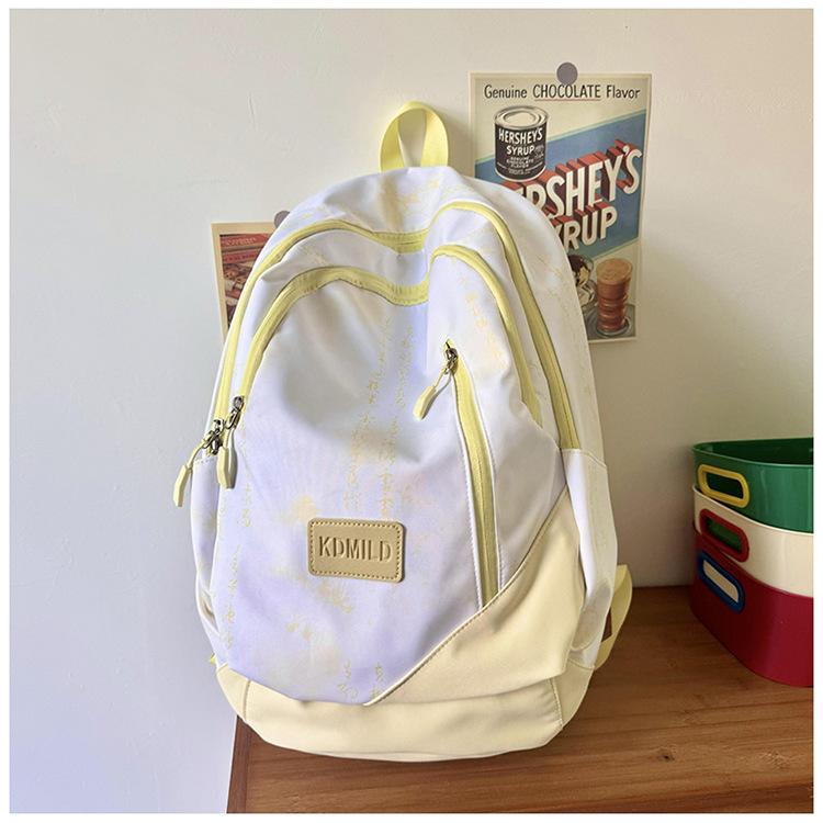 Schoolbag Fashionable High-value Backpack for Men and Women Large-capacity New Middle and High School Students Backpack National Style Chinese