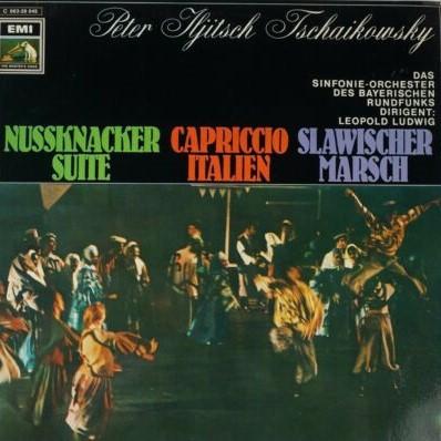 

LP Record PYOTR ILYICH TCHAIKOVSKY LEOPOLD L Nussknacker Suite Capriccio Itali 1C06329045 His Masters Vo Germany Classical Used