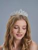 Fashion Crystal Rhinestone Tiaras And Crowns Diadems Headbands For Women Bride Wedding Hair Accessories Jewelry Band