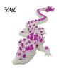 Mythical Creature Desk Decoration Cherry Blossom Dragon Figurine with Movable Joints, 3D Printed Fidget Toy Flower Toy, Articulated Model Decor Animal