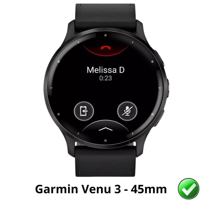Protector ecran pentru Garmin Venu 3 - 45mm [Pachet 6] Folie de protecție din plastic rezistentă ultra subțire Phonillico