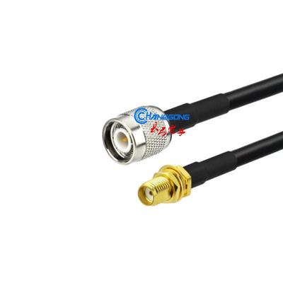 SYV50-3 RF Coaxial Cable with TNC Male To SMA Female Connectors